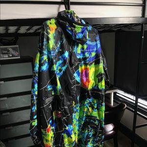 Prada weather map parka